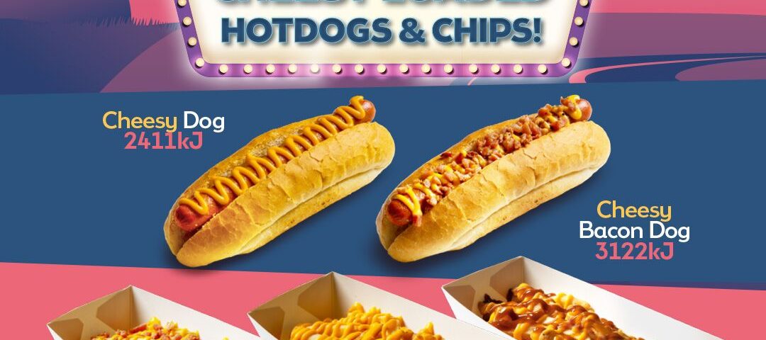 Cheesy Loaded Hot Dogs and Chips
