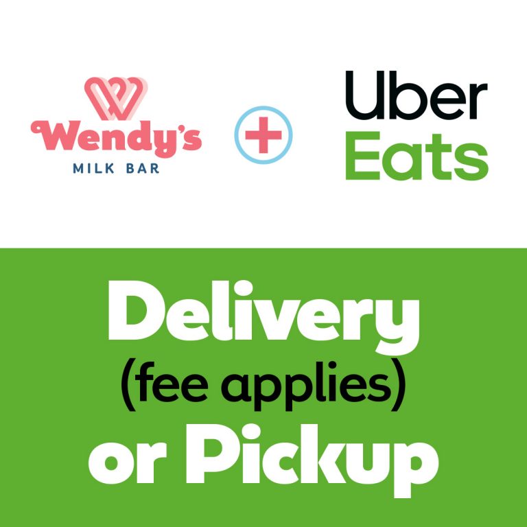 Free Delivery to NEW Uber Eats Users Wendy's Milk Bar